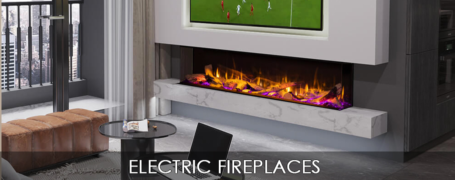 Valor electric fireplaces banner