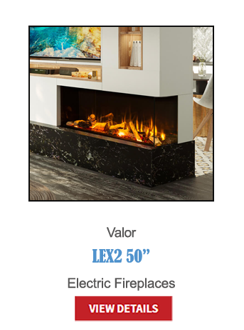 Valor Electric Fireplace Linear
